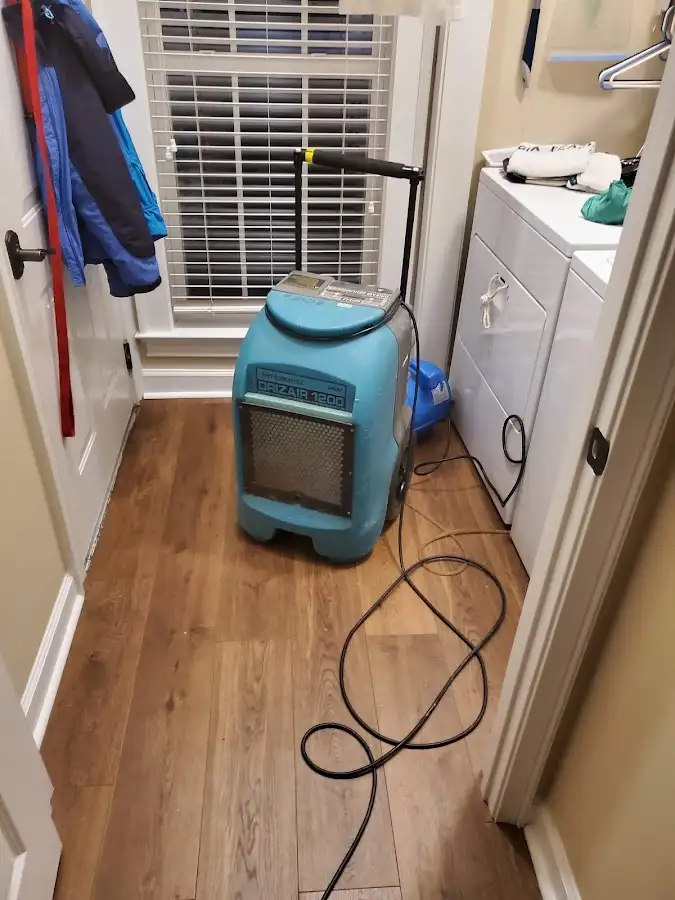 Commercial dehumidifier deployed for Crawl Space Restoration in Page